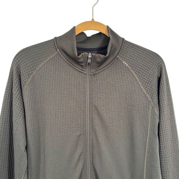 Lululemon Engineered Warmth Merino Wool Blend Jacket Dark Olive Size Large - Picture 5 of 12